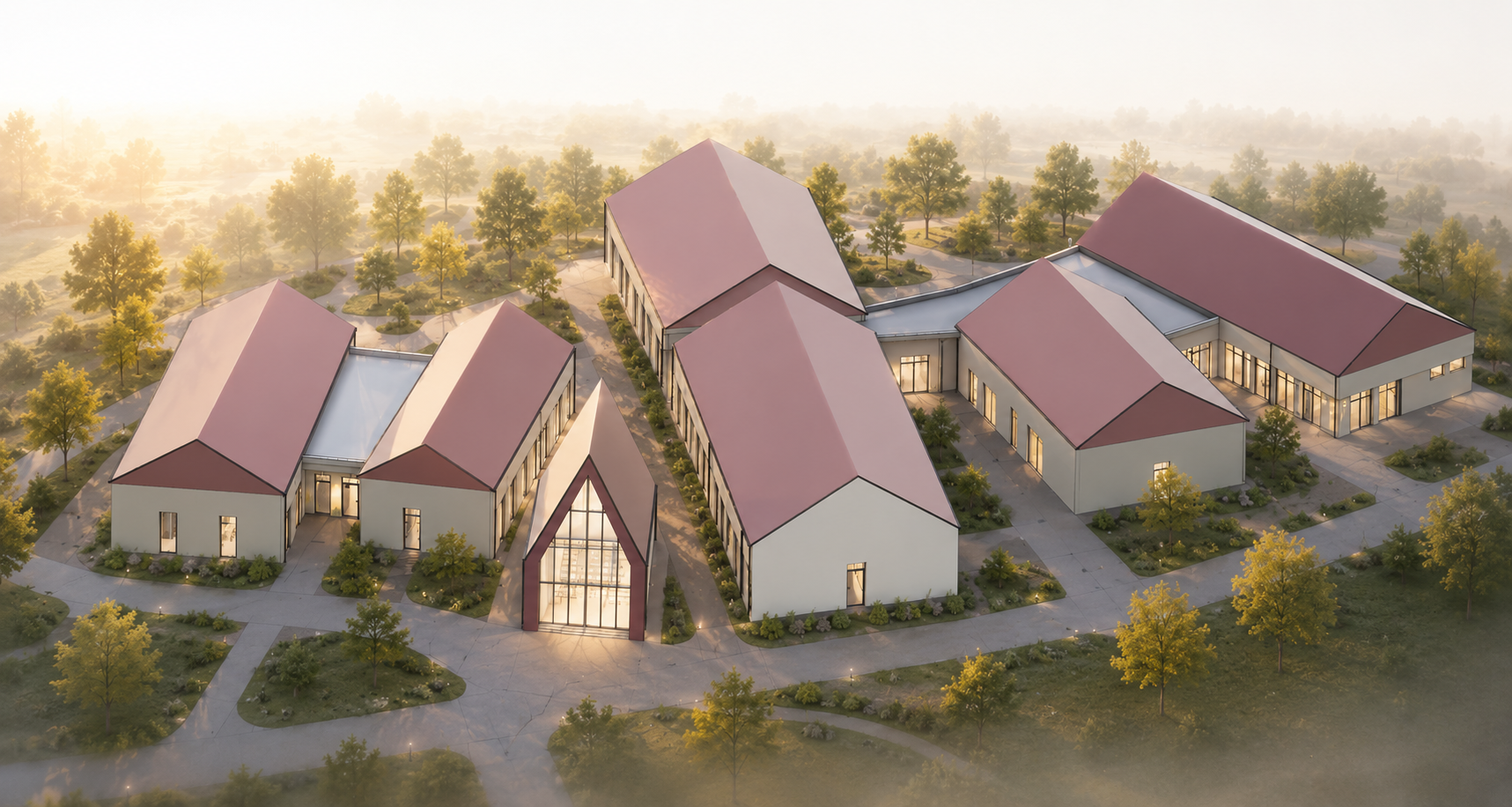 Wizualizacja Centrum Formacyjno-Edukacyjnego Fundacji Twoja Rodzina