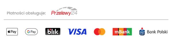 Przelewy24 — BLIK, Visa, Mastercard, Apple Pay i Google Pay